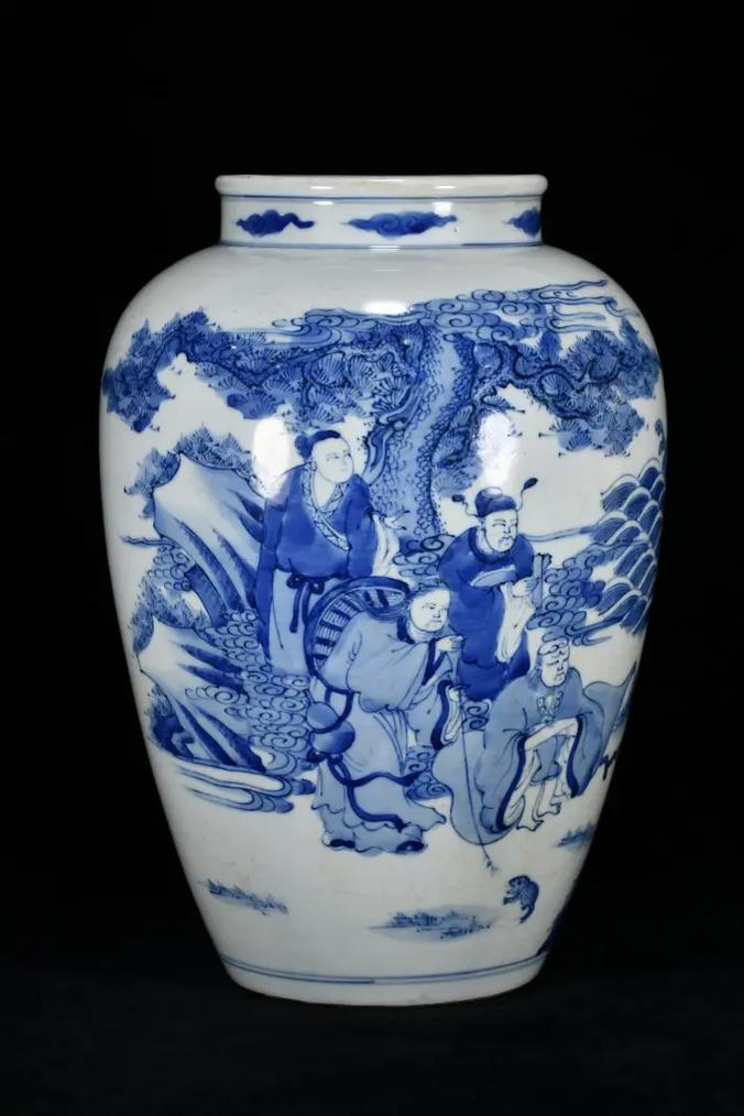 康熙年间青花瓷器图片