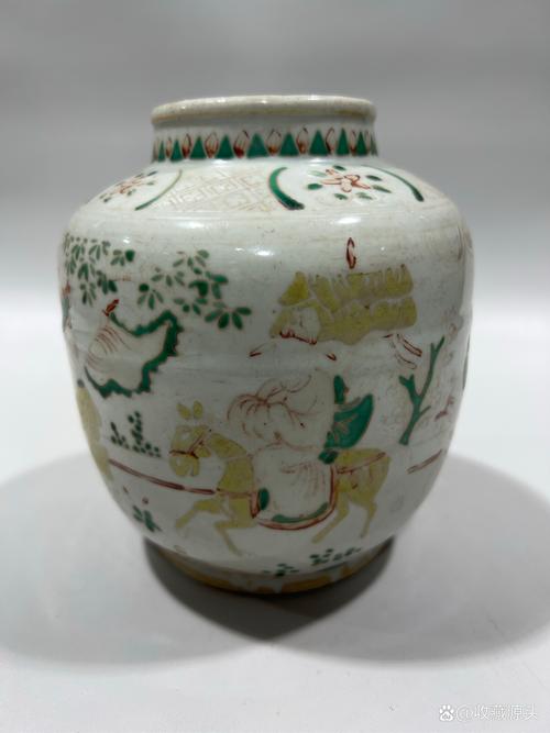 日本收藏的红绿彩瓷器