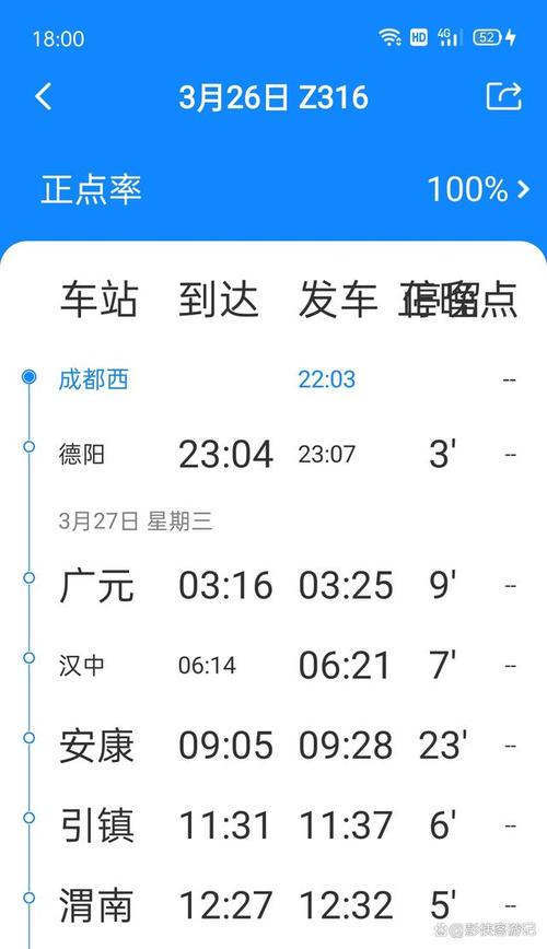 青岛到成都列车时刻表