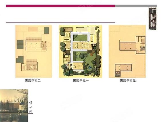 上海九间堂别墅户型图