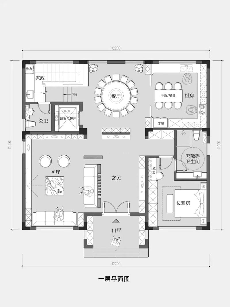 上海九间堂别墅户型图