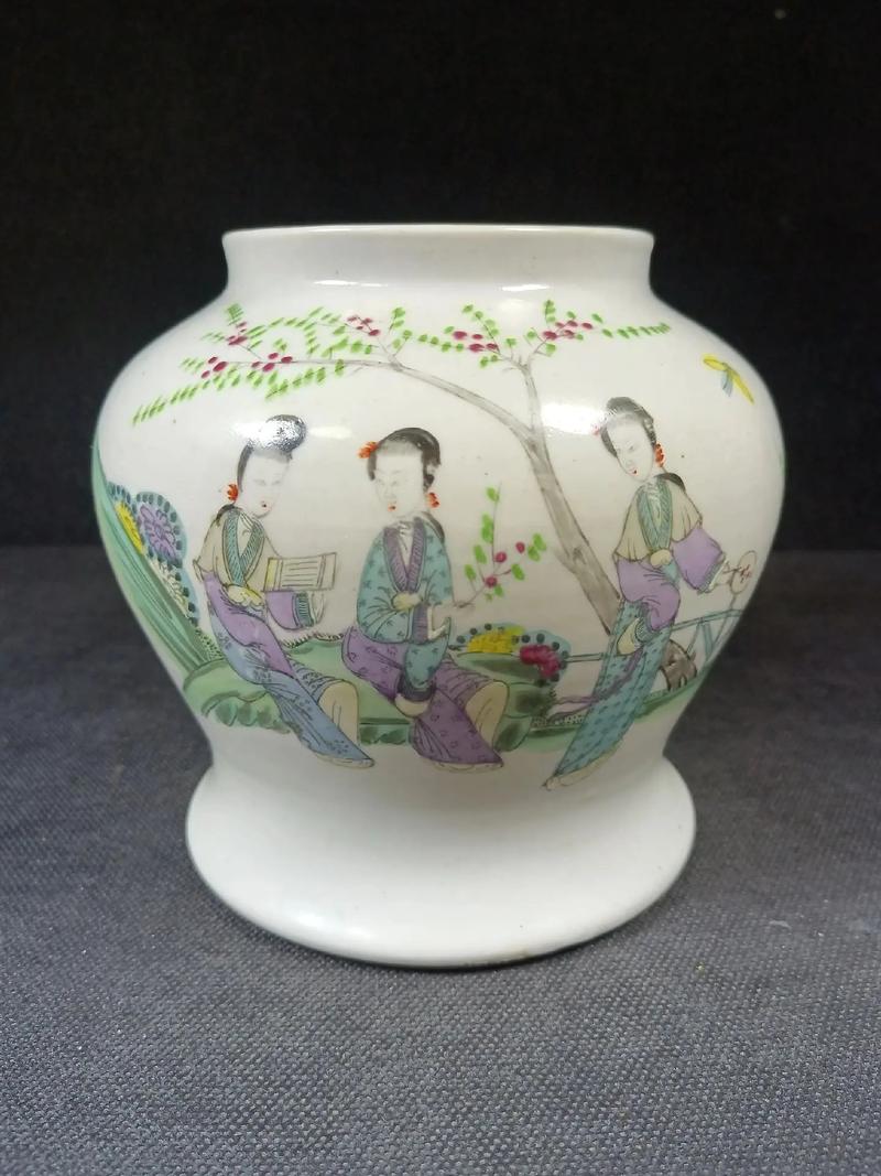 民国粉彩人物瓷器图片