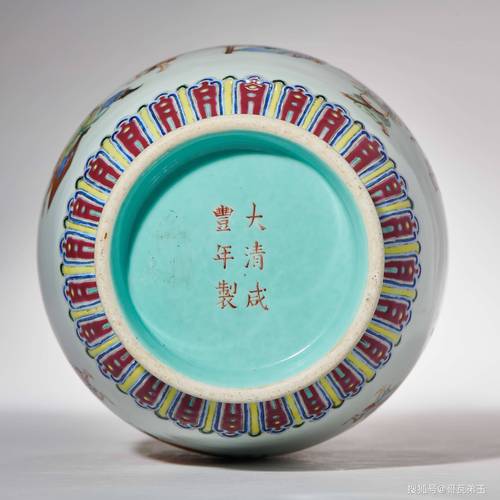 清朝瓷器各类落款图片