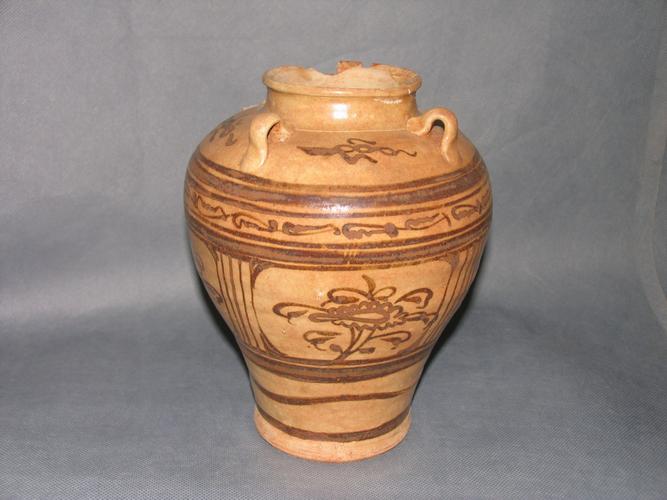 民间瓷器油罐古董图片