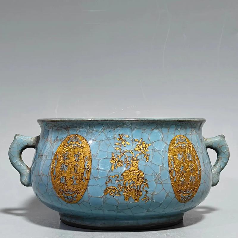 明代仿宋官窑瓷器图片