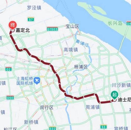 上海地11号线线路图