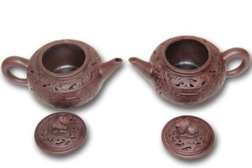 现代仿盛记紫砂壶图片