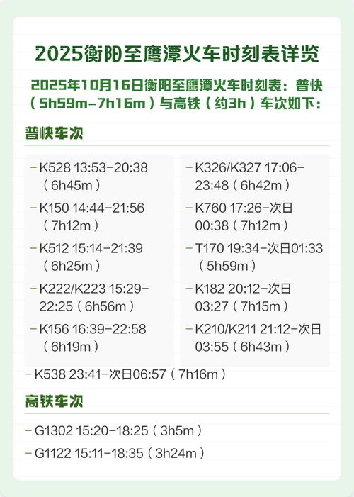 衡阳至成都火车时刻表