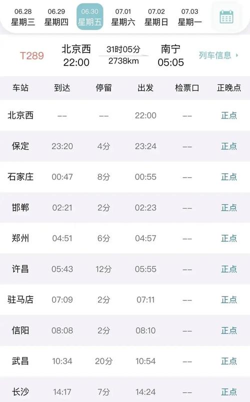 成都至信阳火车时刻表