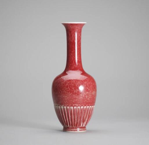 美国博物馆豇豆红瓷器