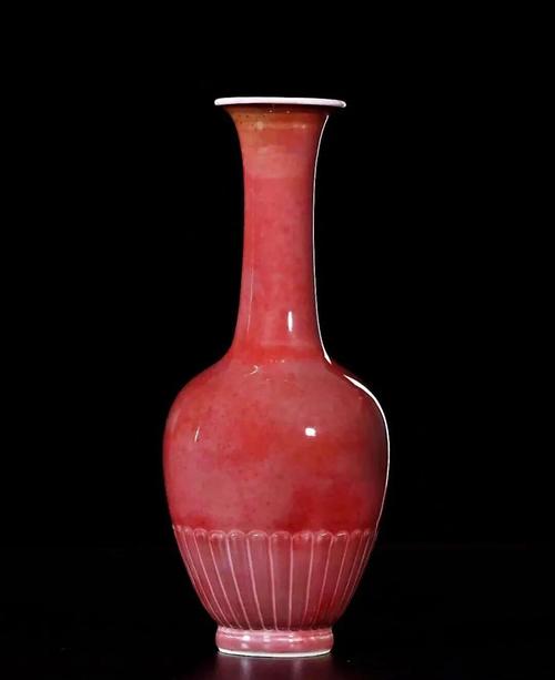 美国博物馆豇豆红瓷器