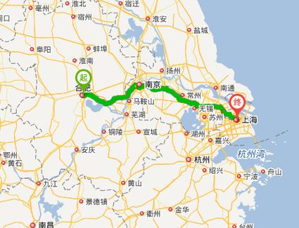 马鞍山离上海多少公里