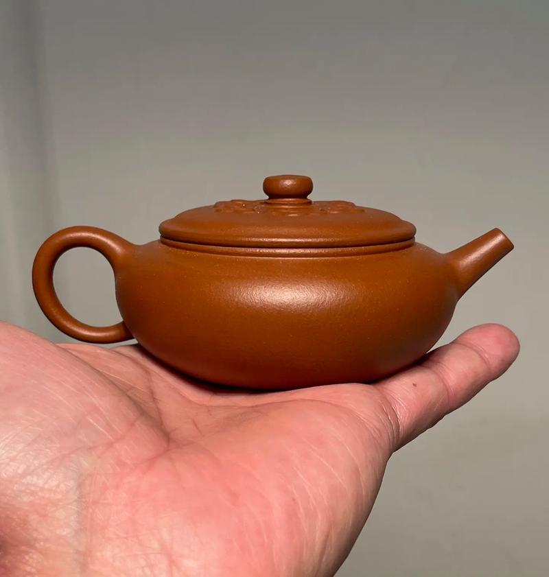 小煤窑朱泥紫砂壶图片