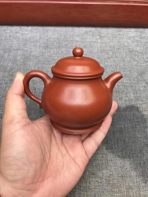 小煤窑朱泥紫砂壶图片