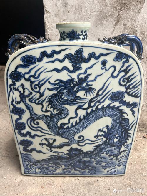 元代瓷器上的龙纹装饰